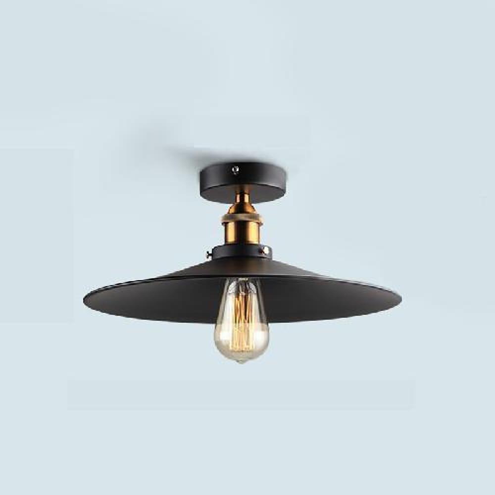 Circular Teardrop Pendant Light Industrial Hallway Lighting LED Ceiling Light