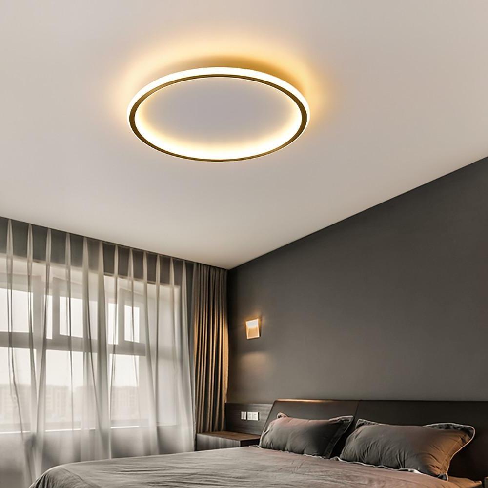 Circle Design Minimalist Nordic Integrated LED Flush Mount Ceiling Light