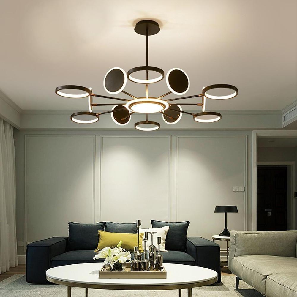 Multi Circle Design Pendant Lighting Acrylic Aluminum Alloy LED Kitchen Lighting Dining Room Lighting Ceiling Light