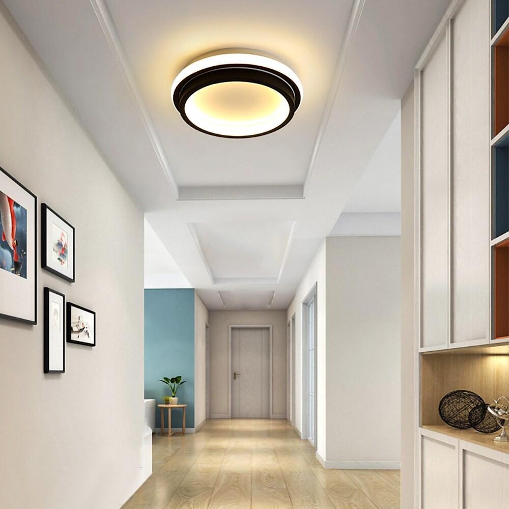 PVC Metal Flush Mounted Ceiling Light Modern LED Light