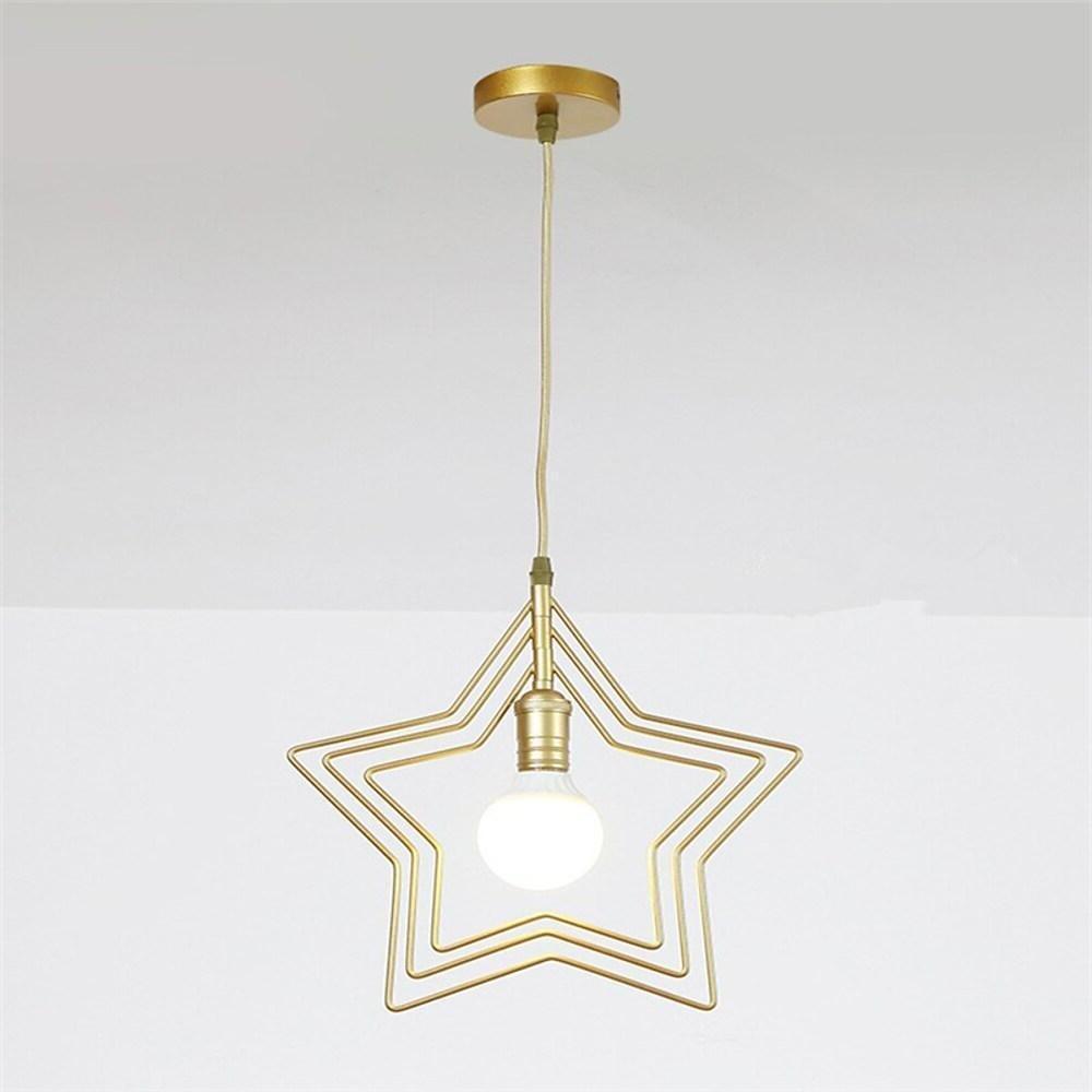 Multi Star Shaped Modern Pendant Lighting Metal Pendant Lighting