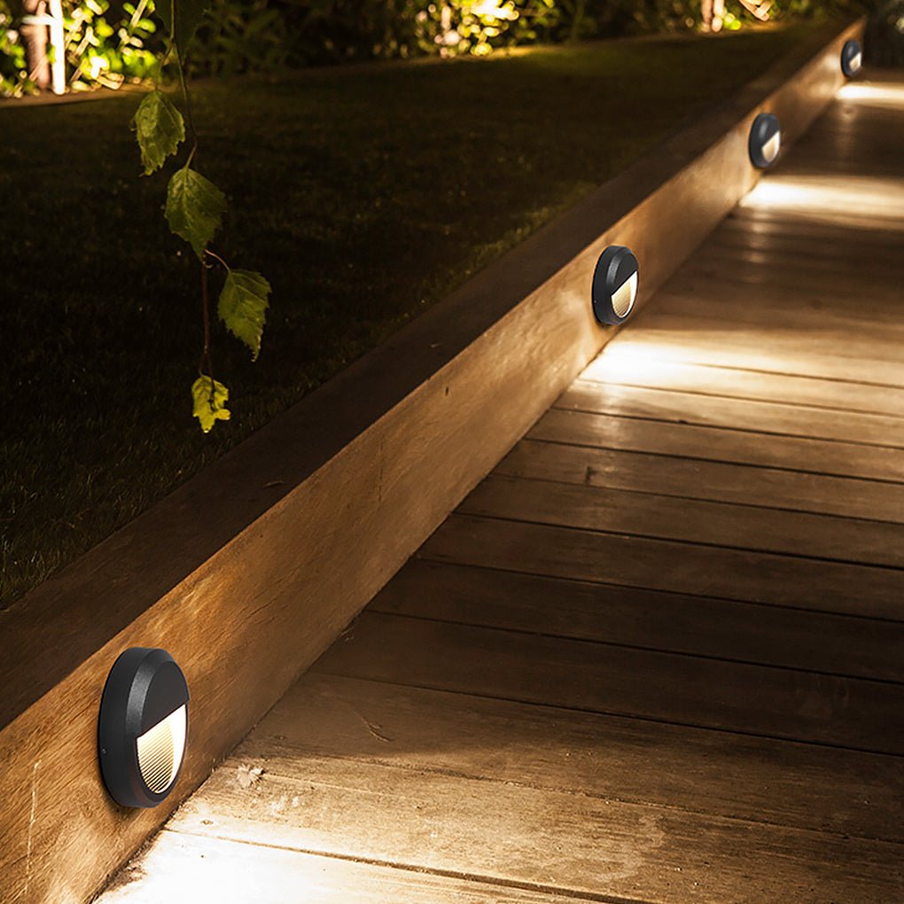 Waterproof Outdoor LED Step Lights Corner Lamp for Villa Courtyard Garden