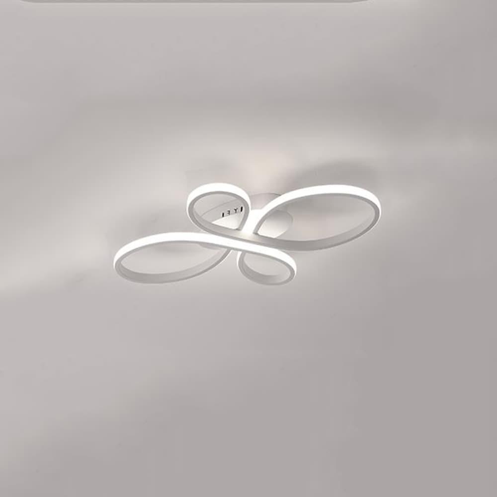 Intertwined Flower Shaped LED Modern Ceiling Light Flush Mount Lighting