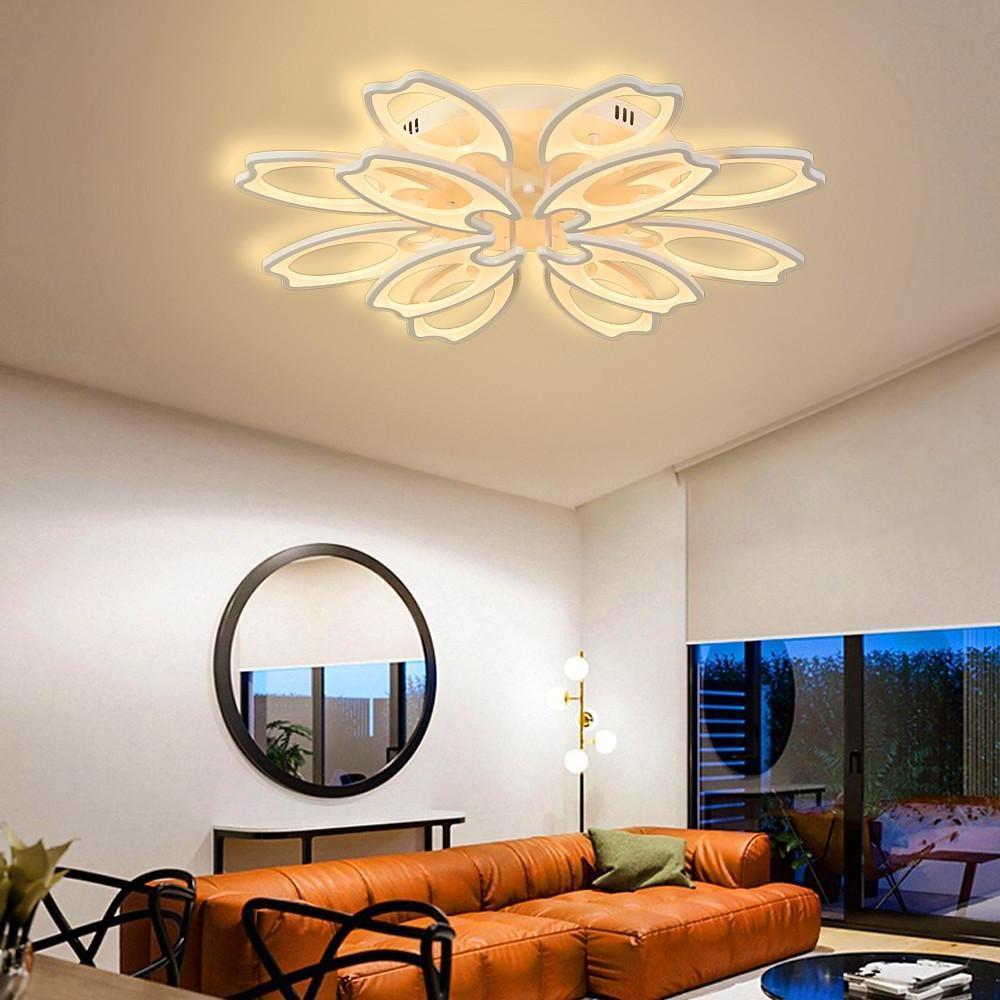 Flower Novelty Flush Mount Ceiling Light Fixtures Modern LED Ceiling Light