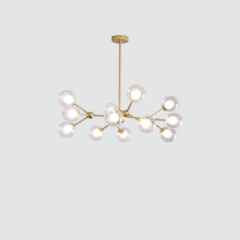 Modern Sputnik Chandelier Bubble Chandelier 12 Bulbs