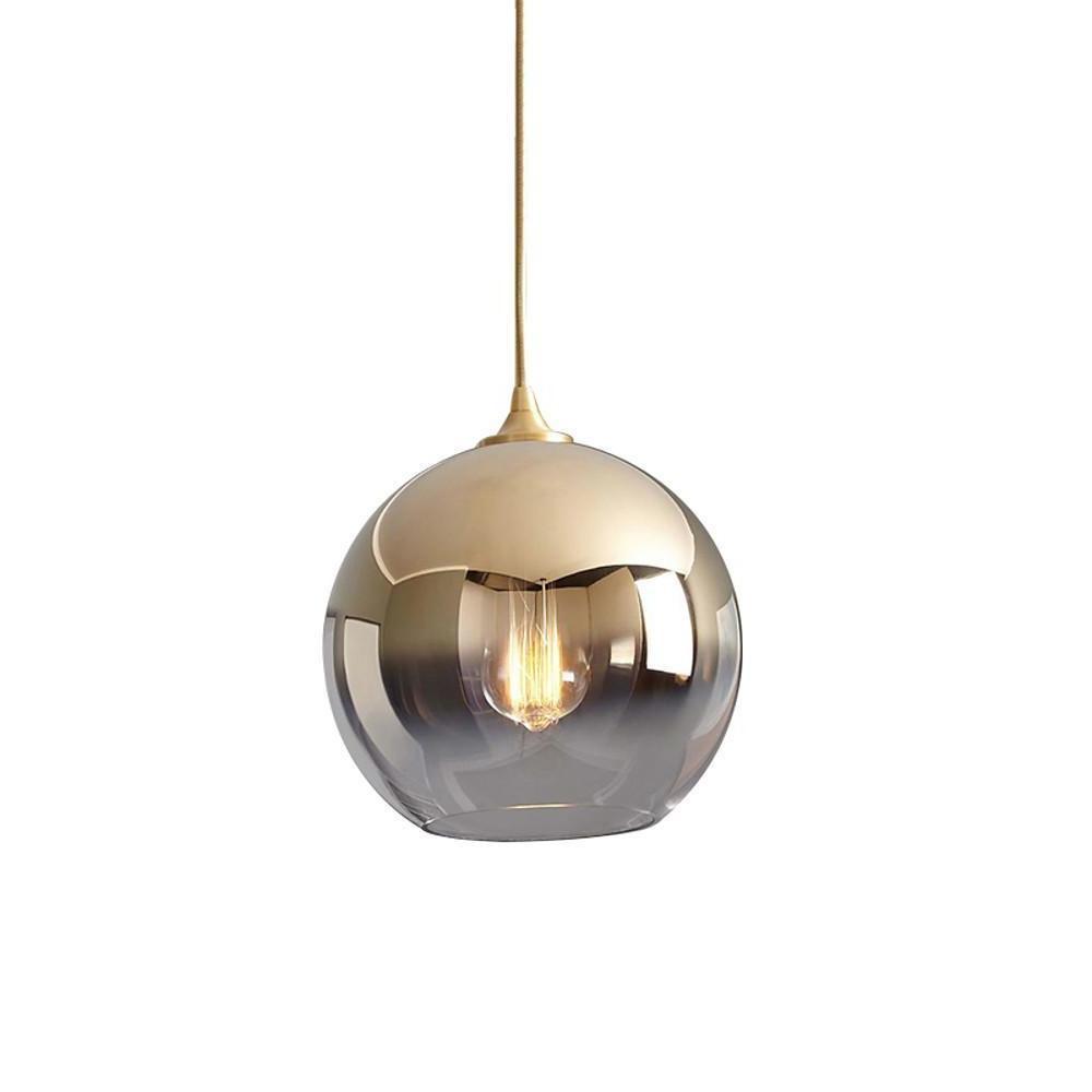 Globe Design Industrial Pendant Lighting Modern Glass LED Kitchen Lighting Dining Room Lighting Ceiling Light