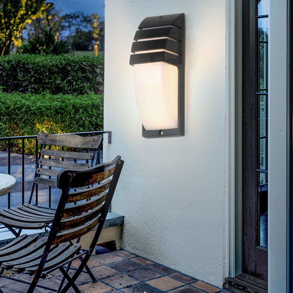 Motion Sensor Waterproof LED Wall Lights for Outdoor Balcony Terrace Aisle