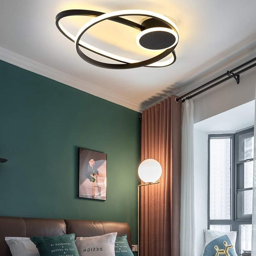 Multiple Oval Flush Mount Ceiling Light LED Light