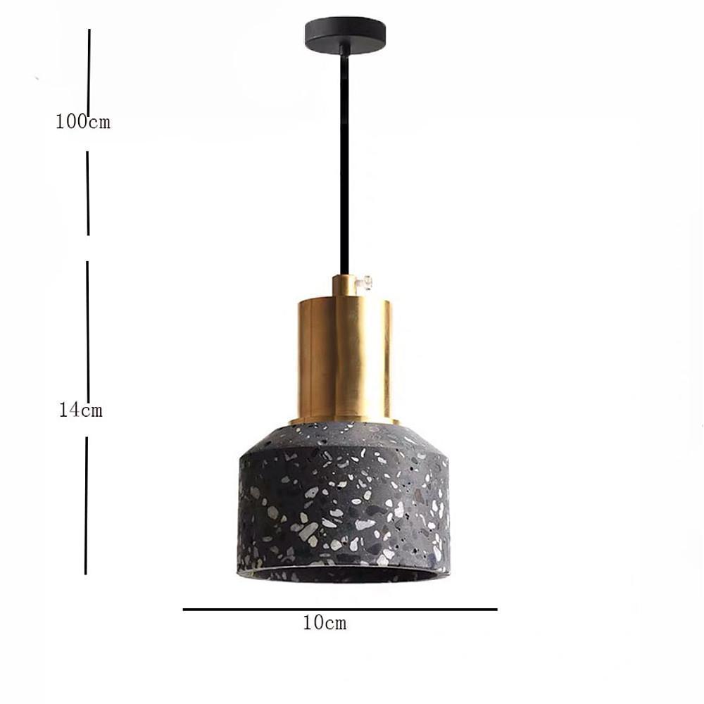 Industrial Round Pendant Light Shade Modern Metal Island Pendant Lighting