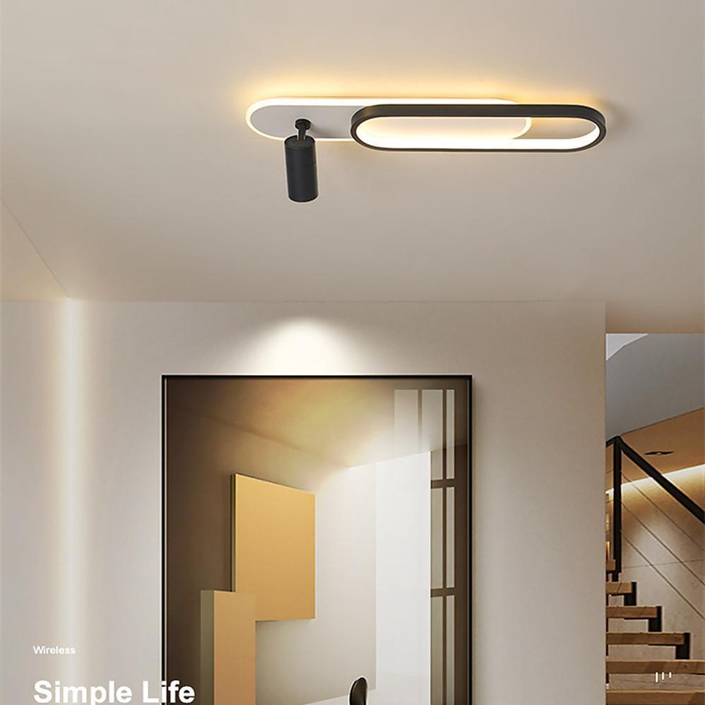 Spotlight Rectangles Metal Modernist Style Design Flush Mount Lighting LED Ceiling Light