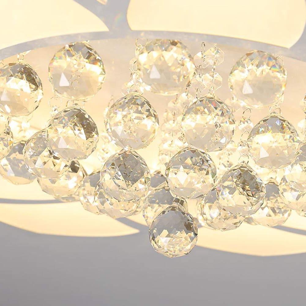 Flower Shaped Dimmable LED Modern Flush Mount Lighting Ceiling Lights