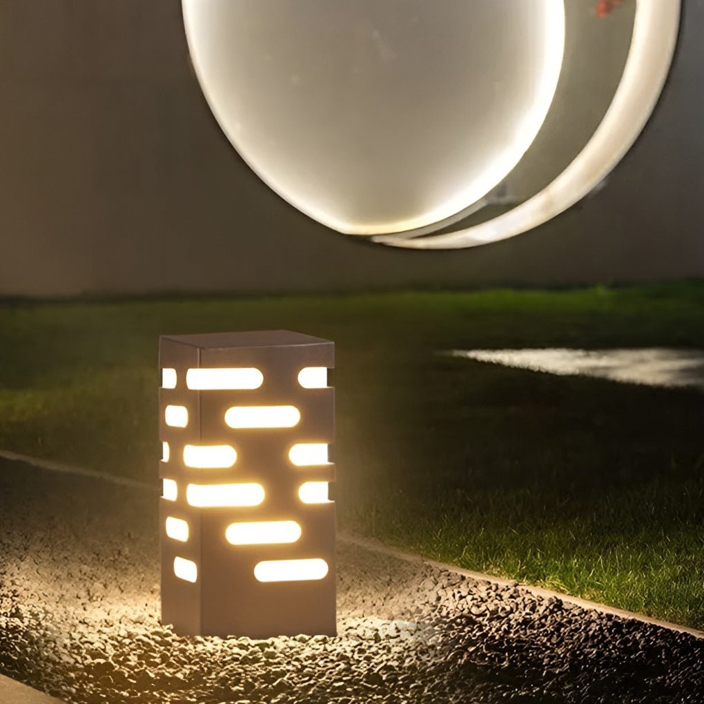 Modern Outdoor Post Lights Decorative Pillar and Pole Lamps for Gardens and Pathways