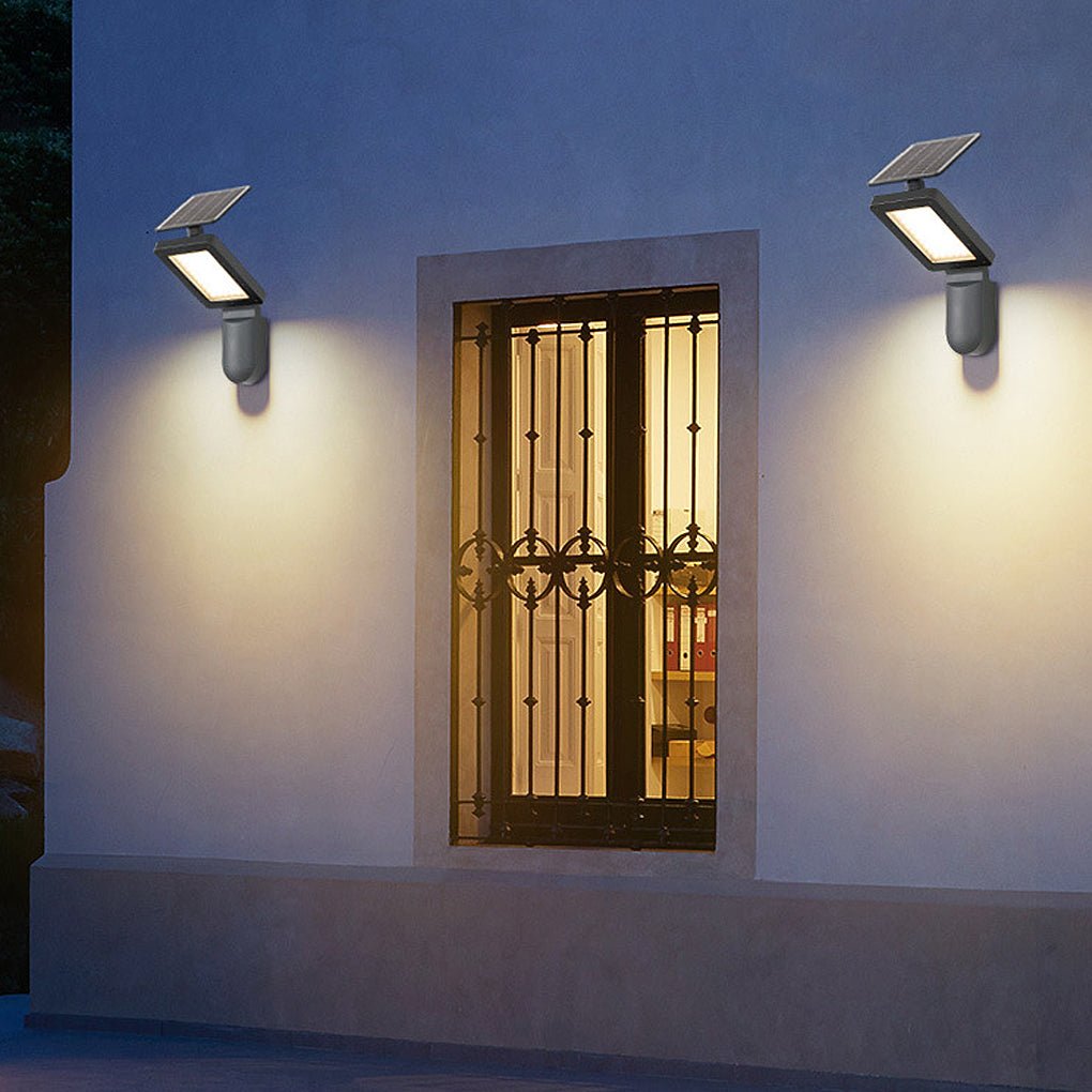 Creative Outdoor Wall Lights Solar Wall Lamp LED Wall Sconce Lighting