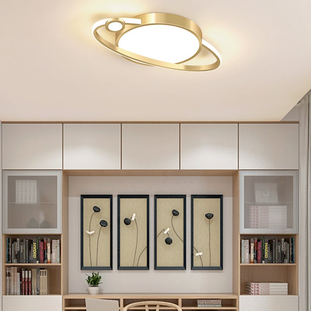 Creative Personalized Intelligent Control 3-color Adjustable Light LED Ceiling Light