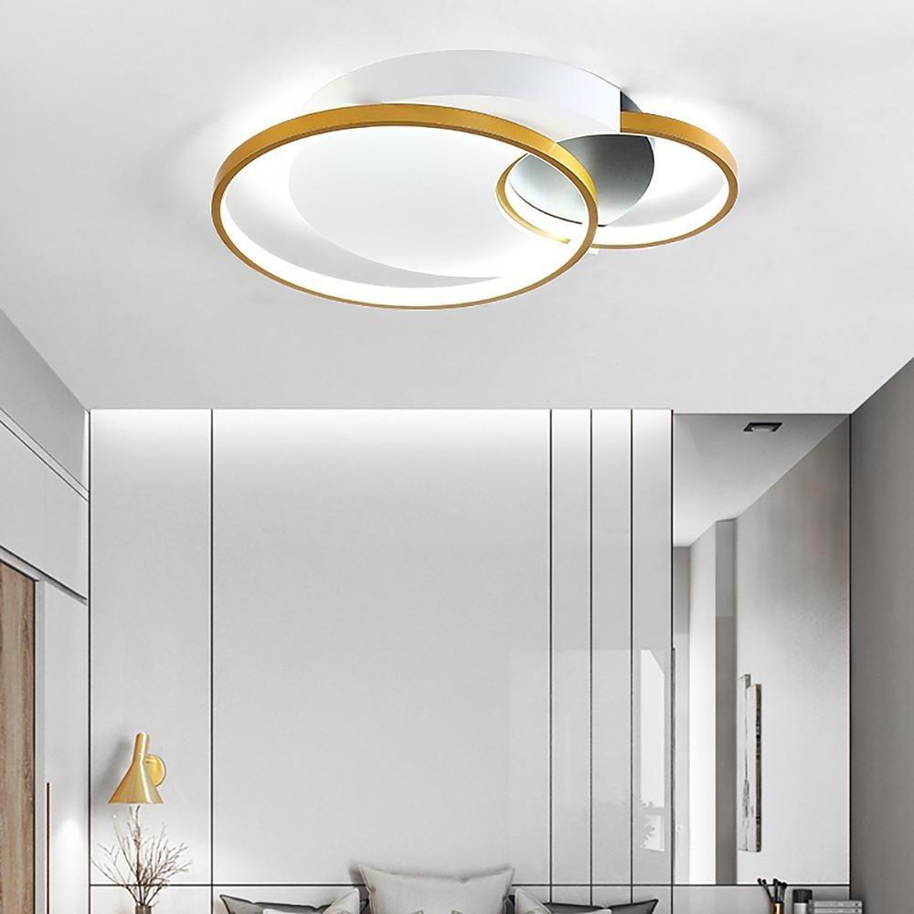 Multiple Square Circular LED Nordic Flush Mount Lighting Ceiling Lights