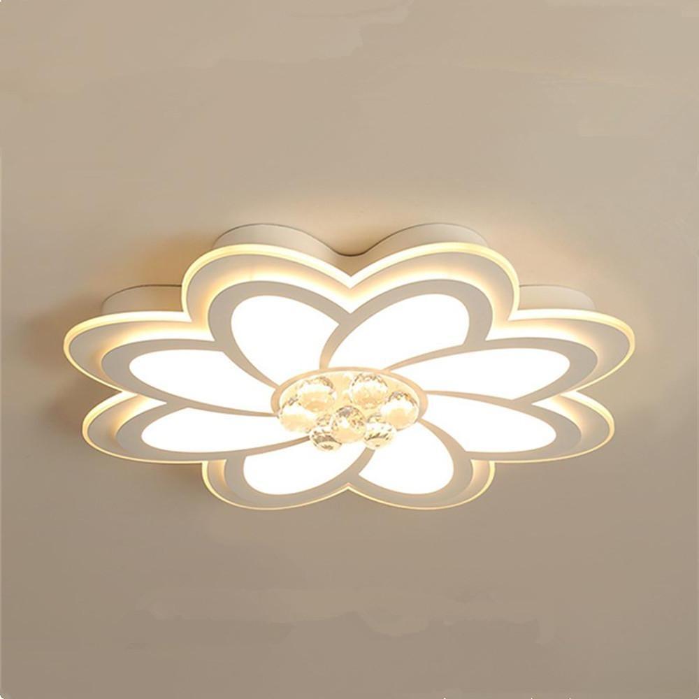 Flower Shaped LED Modern Ceiling Lights Flush Mount Ceiling Lamp Chandelier