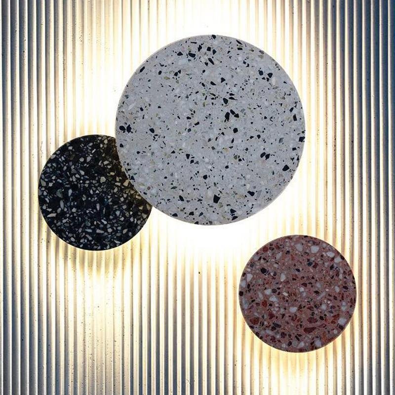 Terrazzo Minimalist LED Outdoor Wall Lights Waterproof Porch Lighting