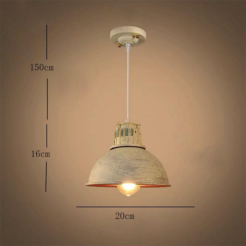 Semi-spherical Metal LED Vintage Pendant Lighting Island Lights