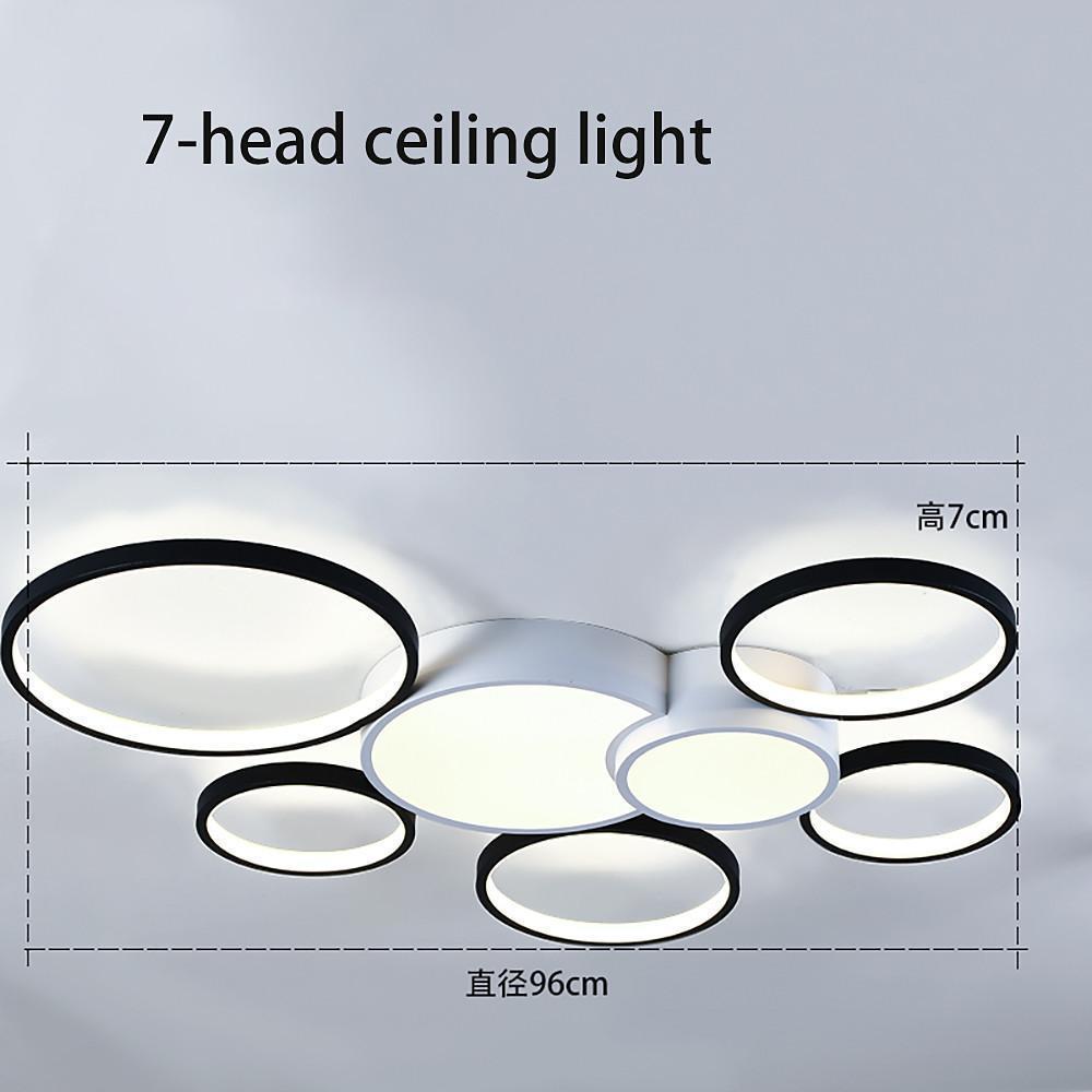 Multiple Circles LED Nordic Ceiling Lights Flush Mount Lighting