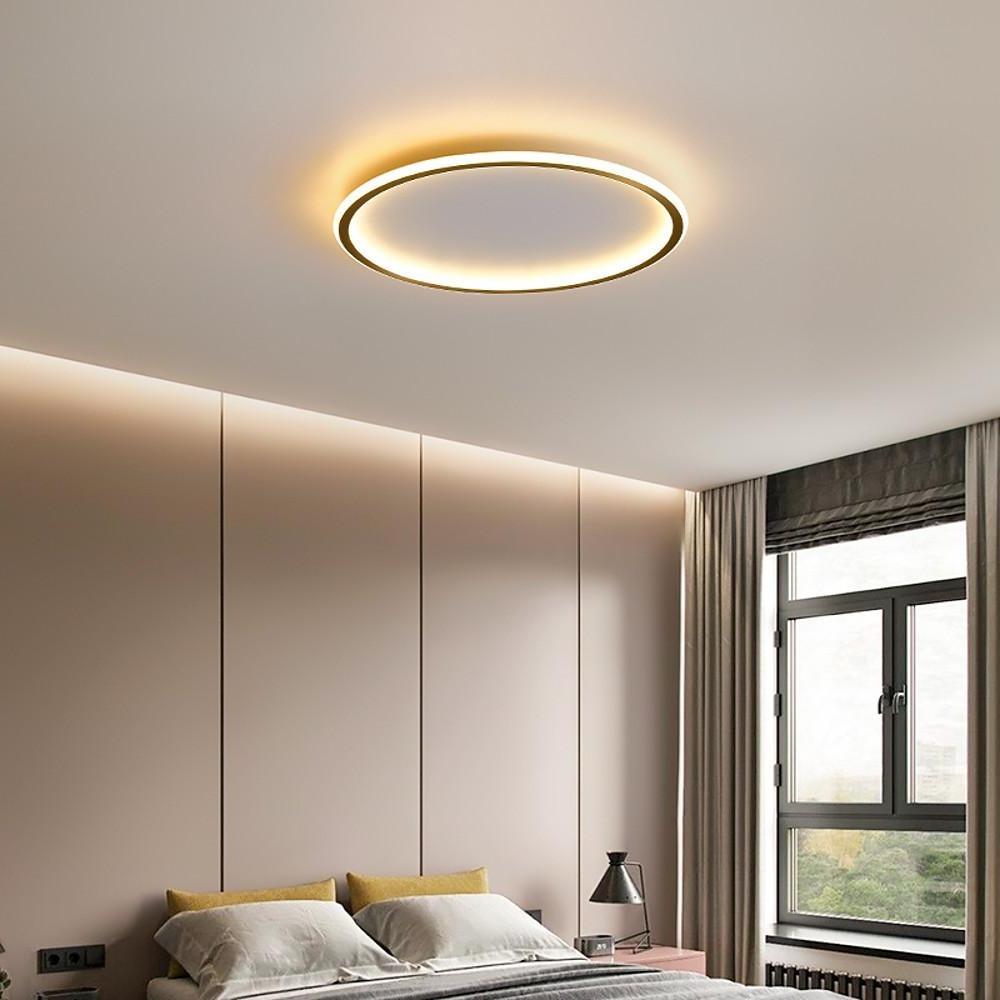 Circle Design Minimalist Nordic Integrated LED Flush Mount Ceiling Light