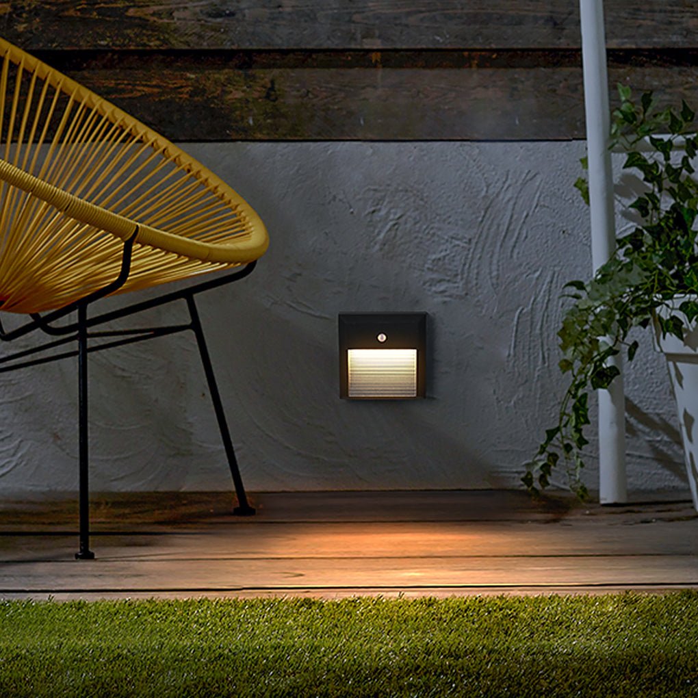 Embedded Motion Sensor Design LED Step Light for Courtyard Terrace Garden