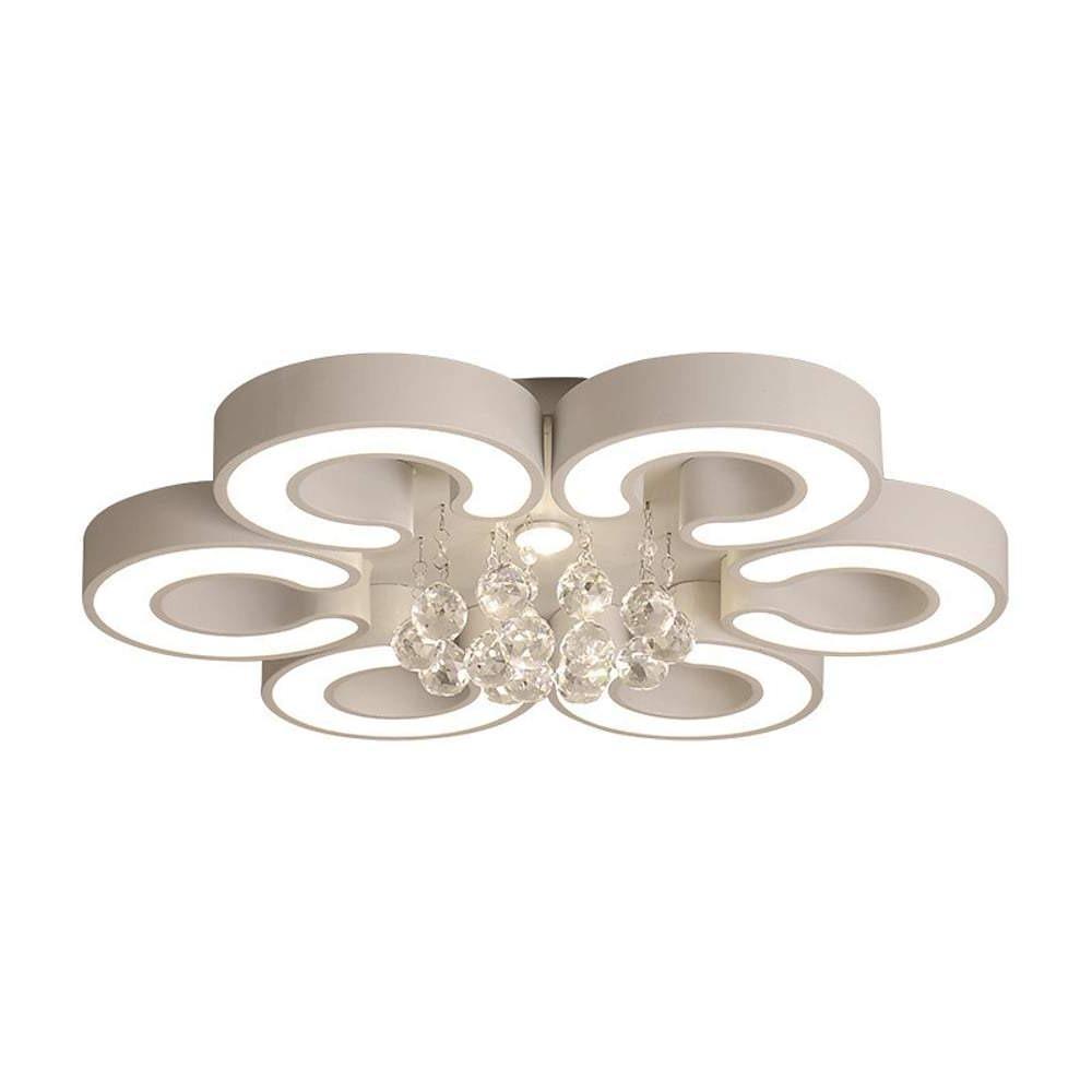 Flower Shaped Dimmable LED Modern Ceiling Lights Flush Mount Lighting