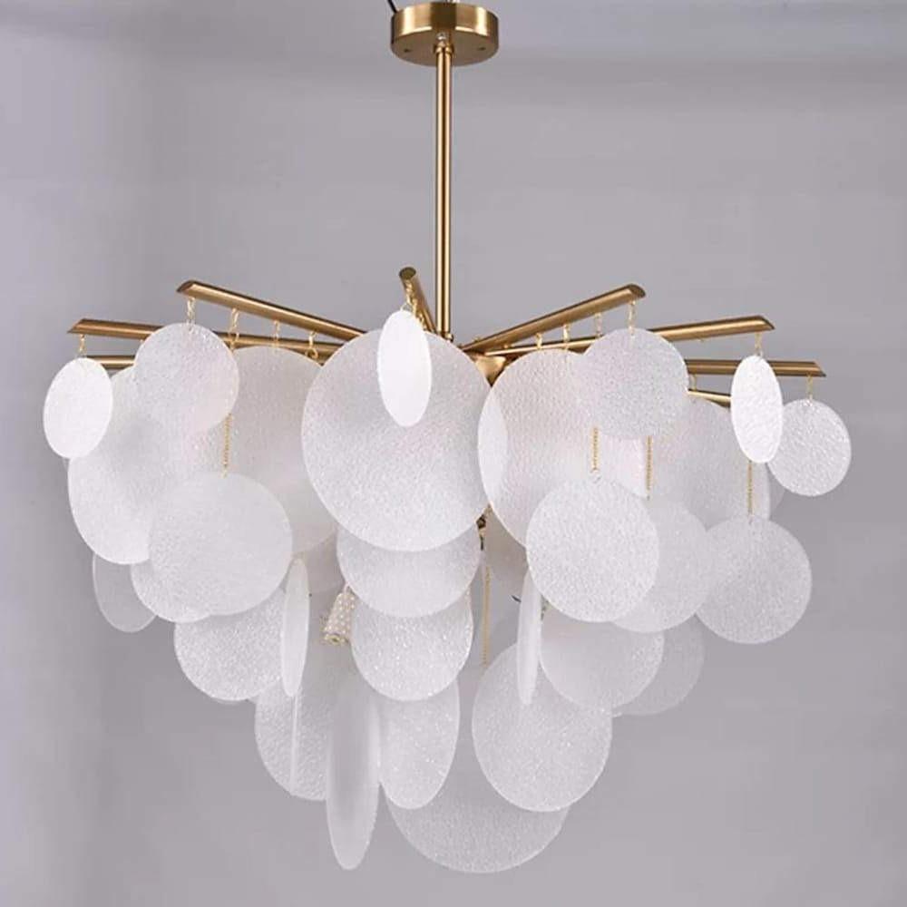 Candyfloss Modern LED Chandelier Light for Living Room with 6 Bulbs