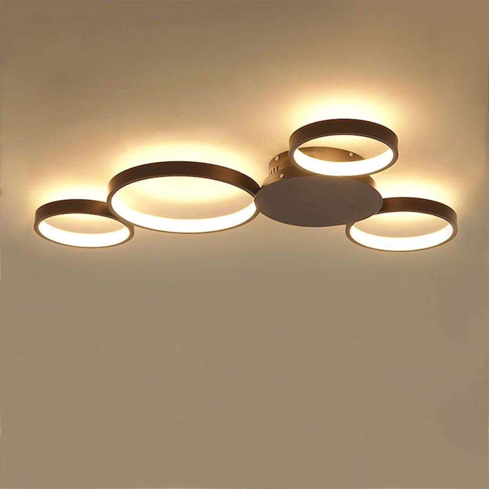 Multi Circle Flush Mount Ceiling Light Modern LED Light