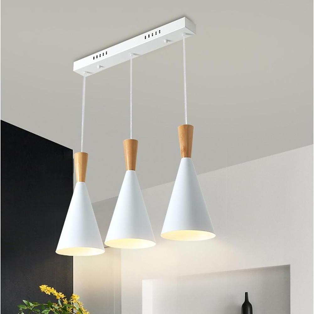 Cone Shaped Metal Modern Island White Pendant Light Ceiling Light