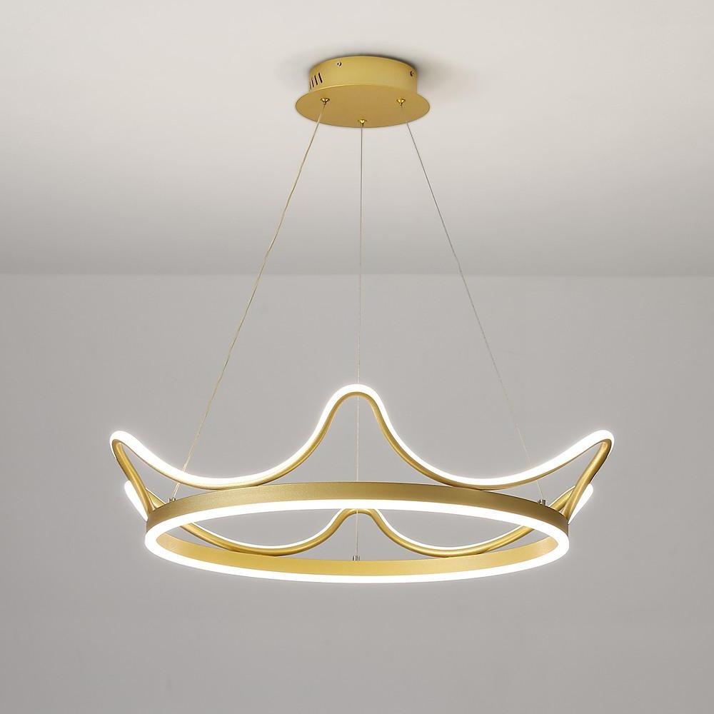 Geometric Shaped LED Gold Nordic Chandeliers Island Lights Pendant Light