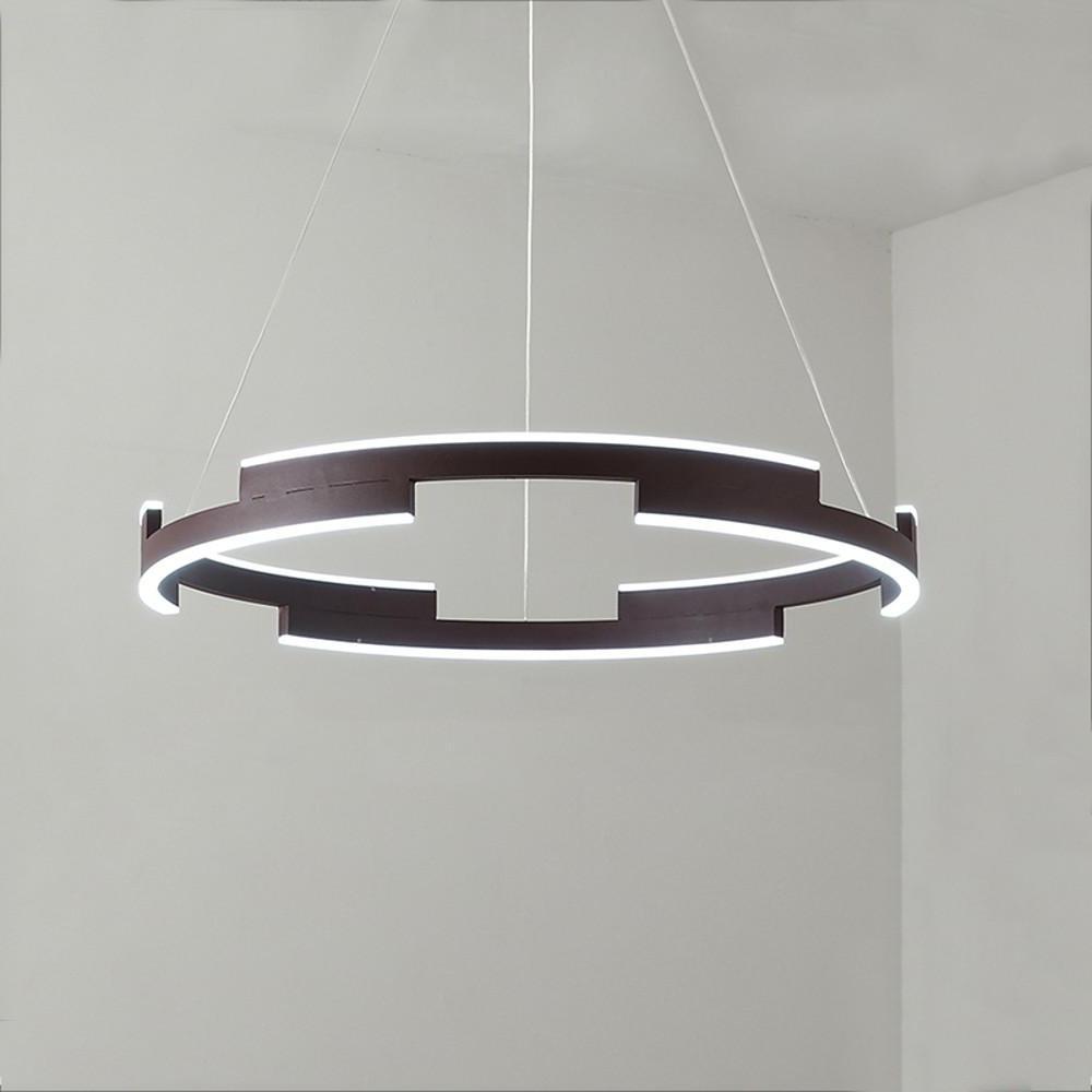 Modern Geometrical Circle Chandelier Pendant Light for Bedroom