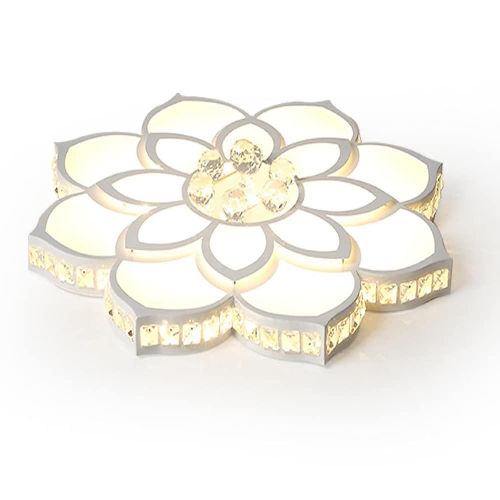 Flower Shaped Dimmable LED Modern Flush Mount Lighting Ceiling Lights