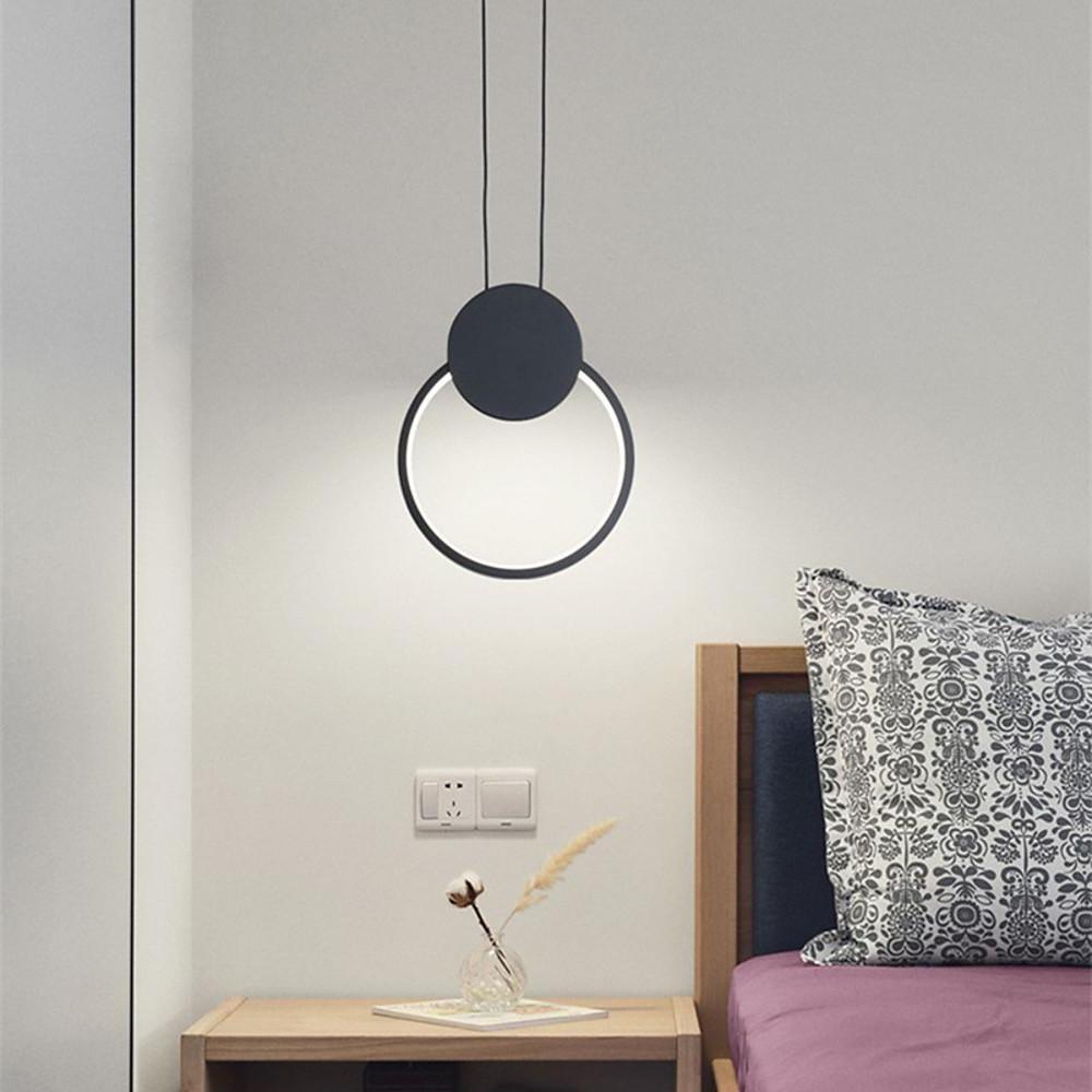 Geometric Shaped Dimmable LED Modern Pendant Light Hanging Lamp Island Lights