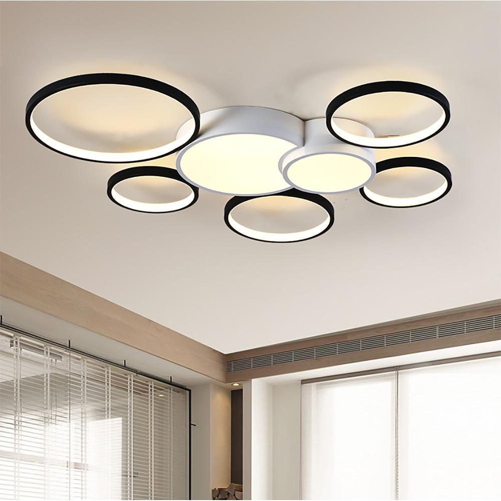 Multiple Circles LED Nordic Ceiling Lights Flush Mount Lighting