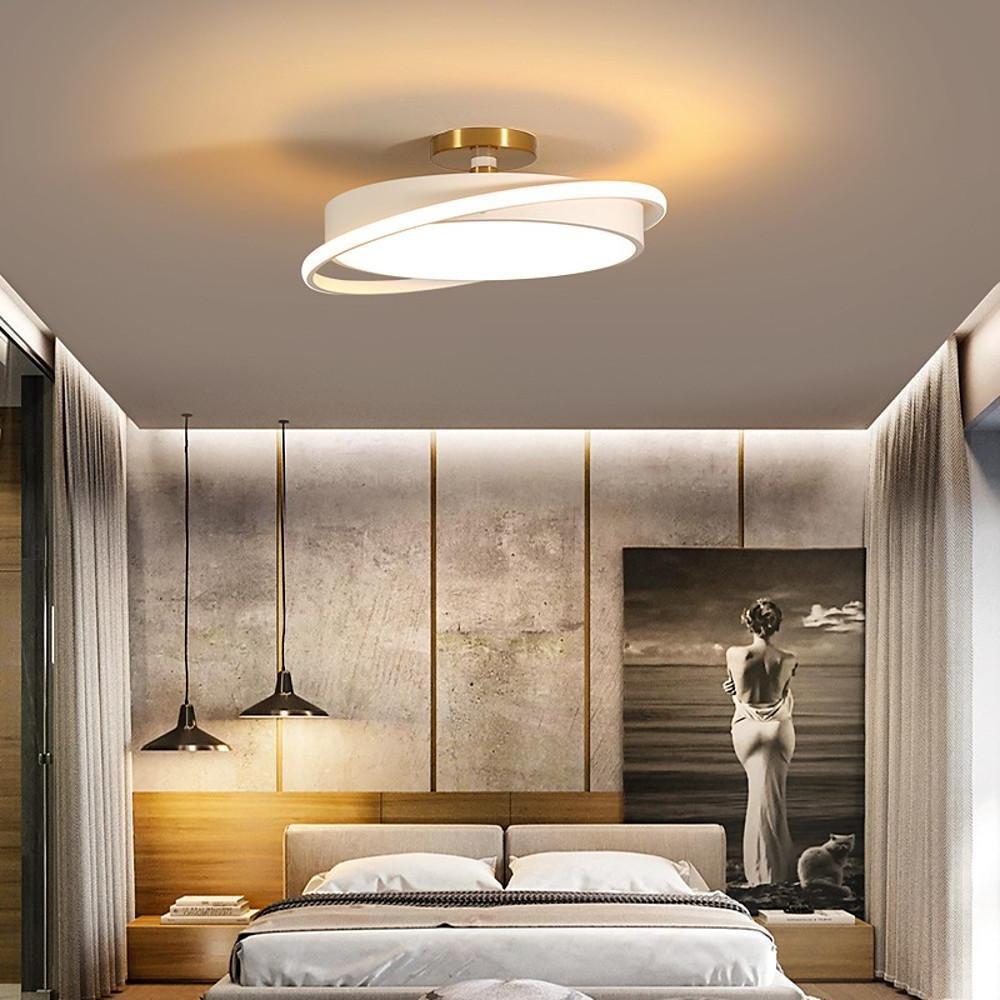 Circular LED Modern Flush Mount Lighting Ceiling Lights Hanging Light