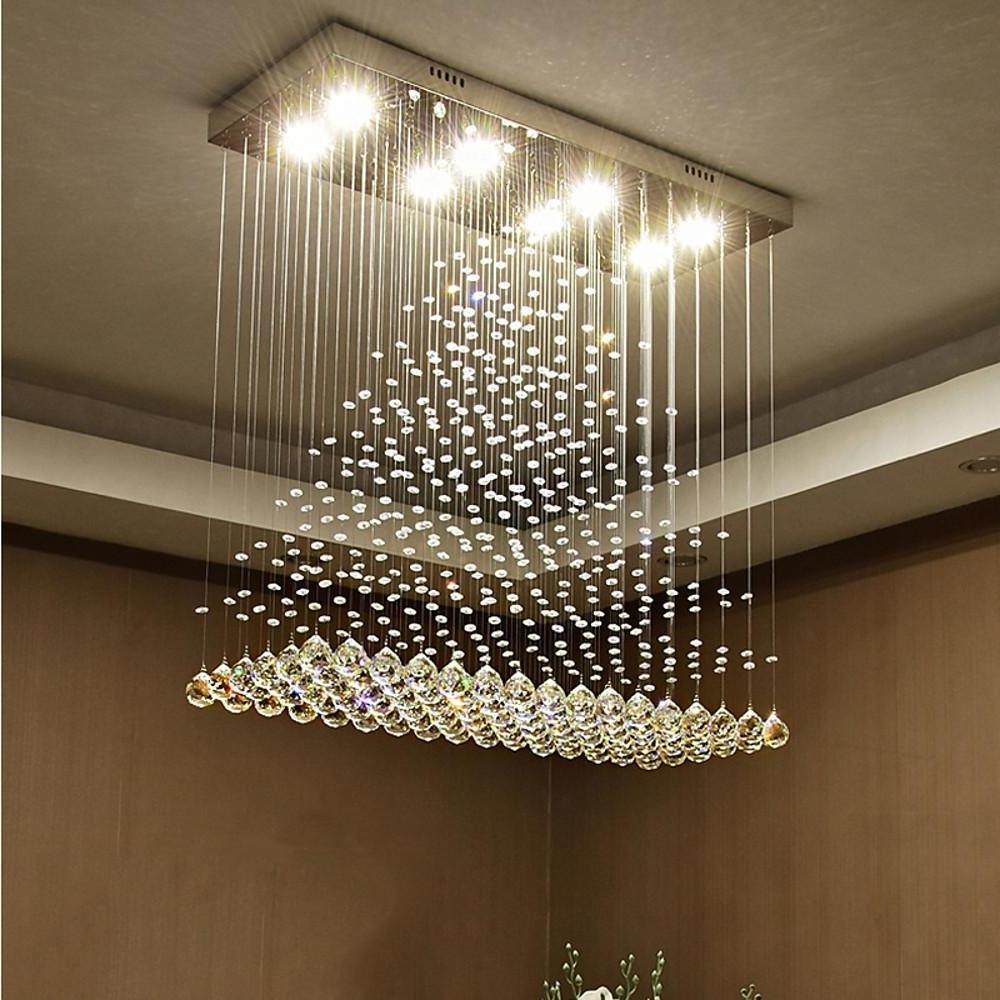 Modern Contemporary Chandeliers Crystal 5-Layer Large Chandeliers