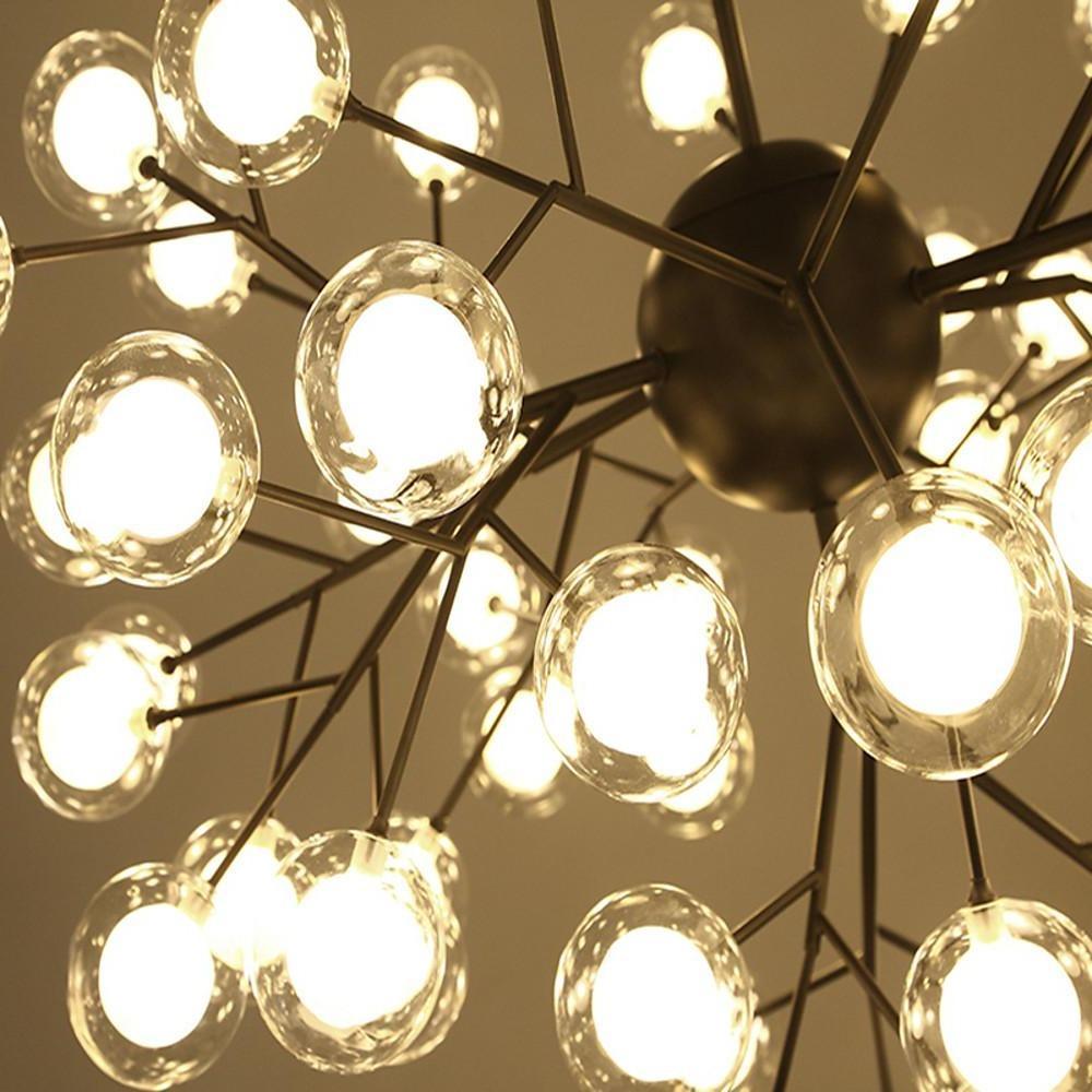 45 Lights Cluster Branches Design Glass LED Modern Chandelier Pendant Lights