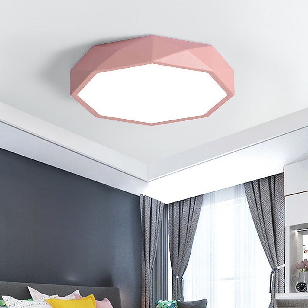 Geometric LED Modern Ceiling Lights Flush Mount Lighting Ceiling Lamp