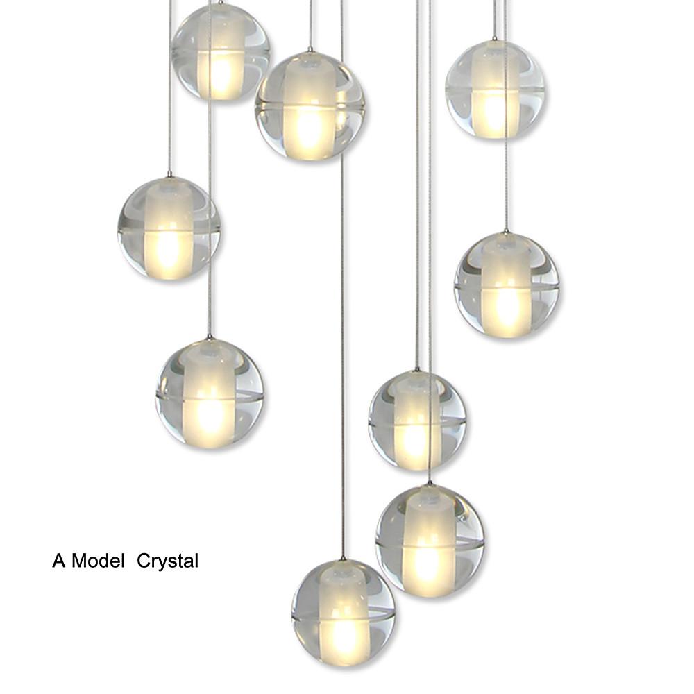 Modern Adjustable Chandelier Light Ceiling Light 14 Bulbs