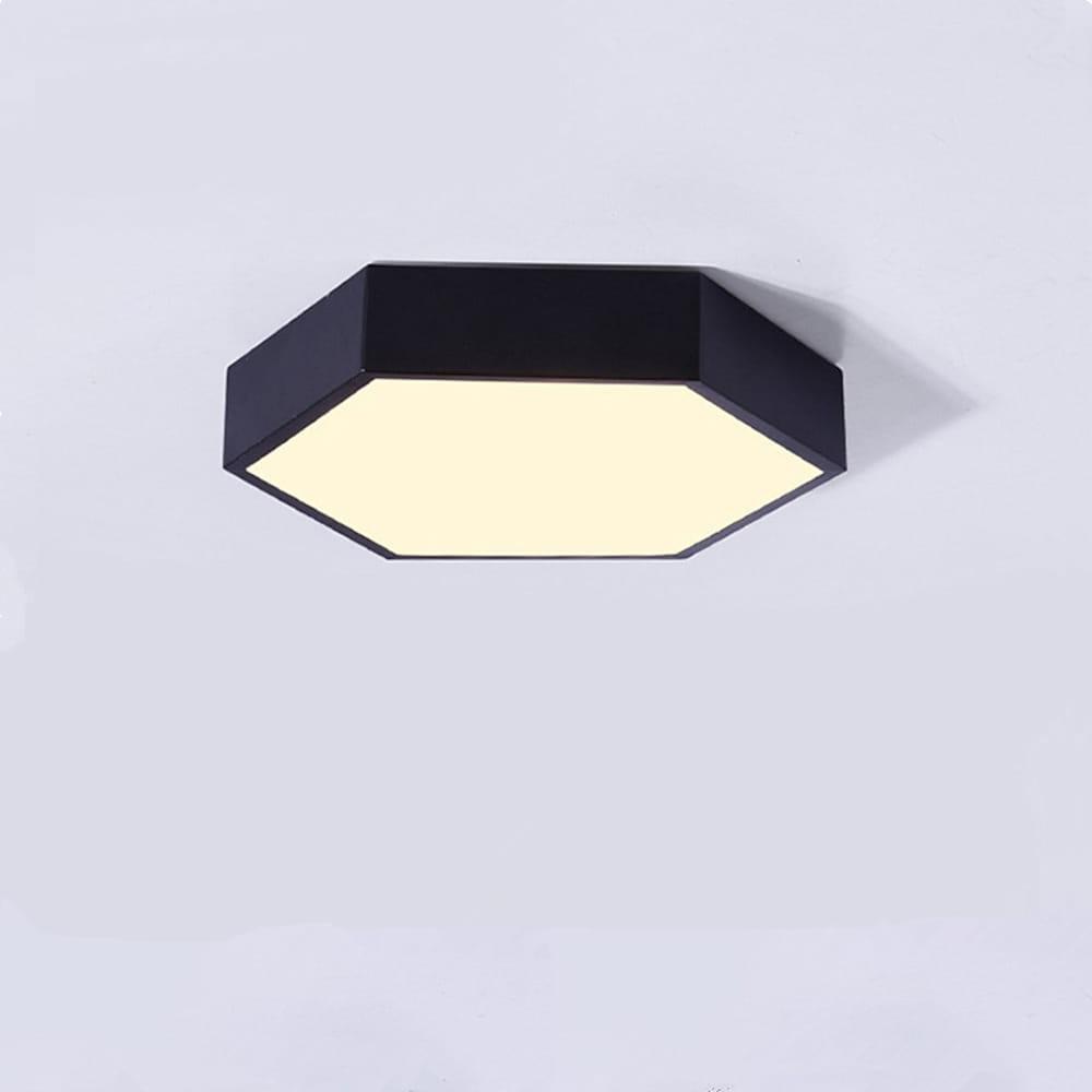 Geometric Hexagon Shaped LED Modern Ceiling Light Flush Mount Lighting