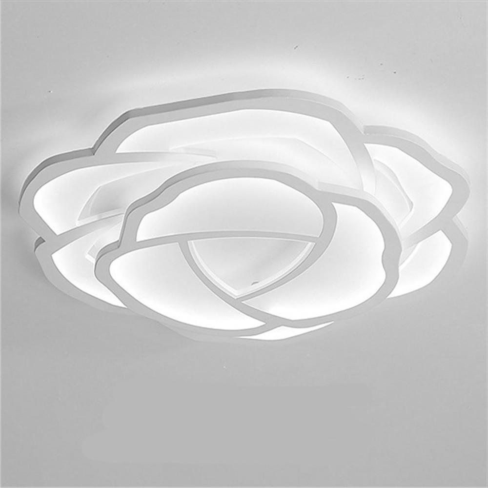 Flower Shapes Dimmable LED Modern Ceiling Lights Flush Mount Lighting