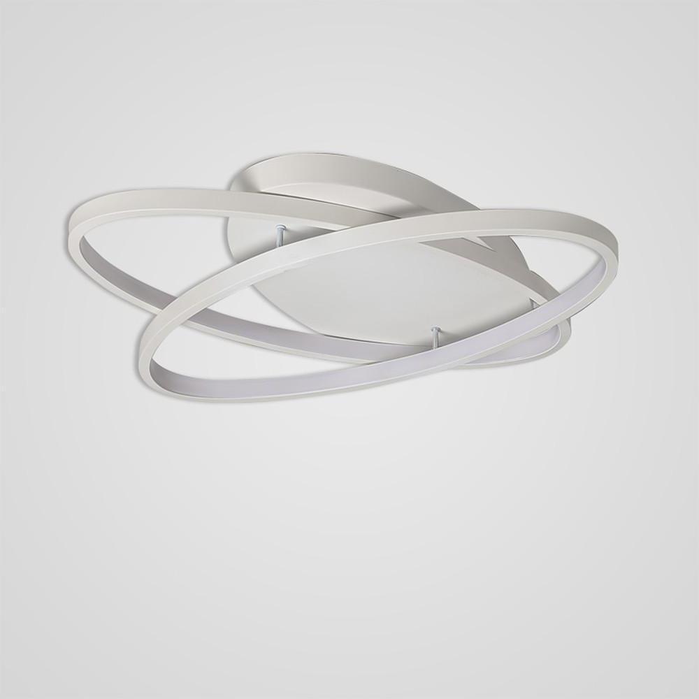 2 Ring Contemporary LED Flush Mount Ceiling Light for Bedroom