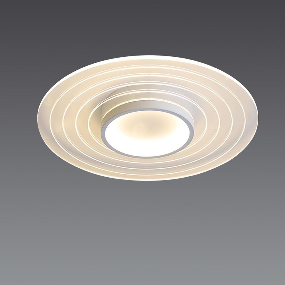 Multiple Circles Dimmable LED Modern Flush Mount Lighting Ceiling Lights