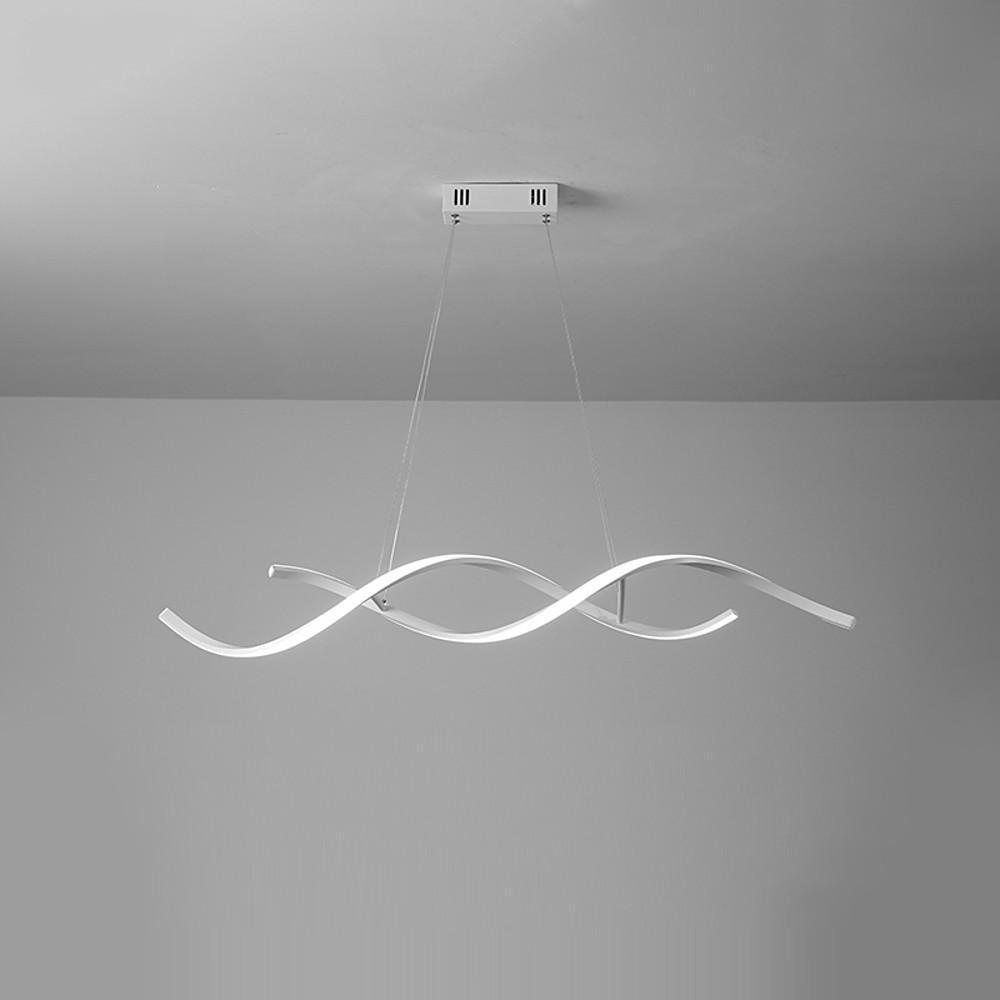 Wave Design Modern Pendant Lighting Minimalist Ceiling Light for Elegant Interiors