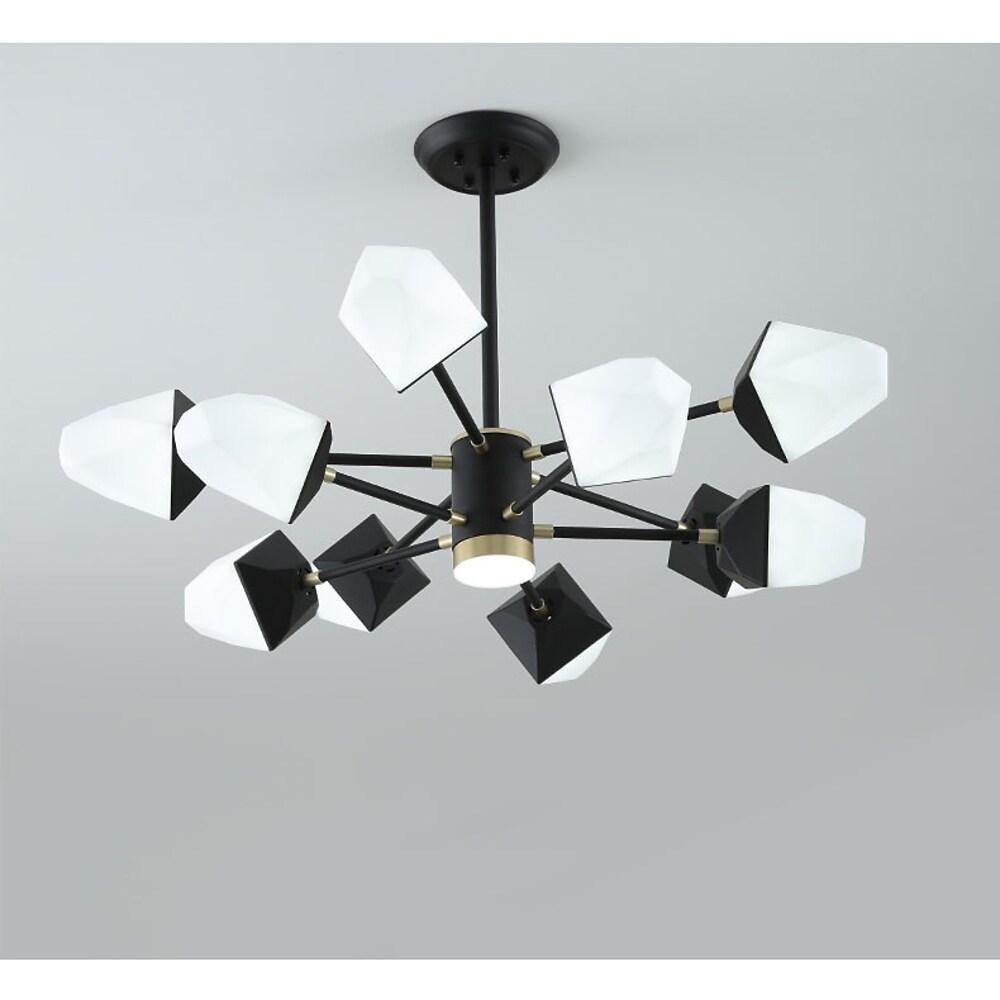 Geometrical Pendant Light Metal Acrylic Nordic Living Roon Ceiling Light