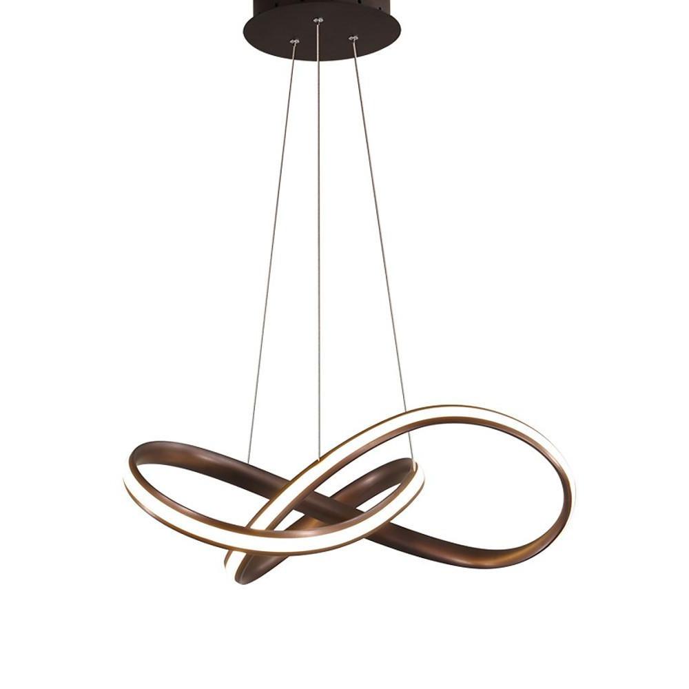 Mobius Ring Pendant 1-light Cluster LED Ceiling Light