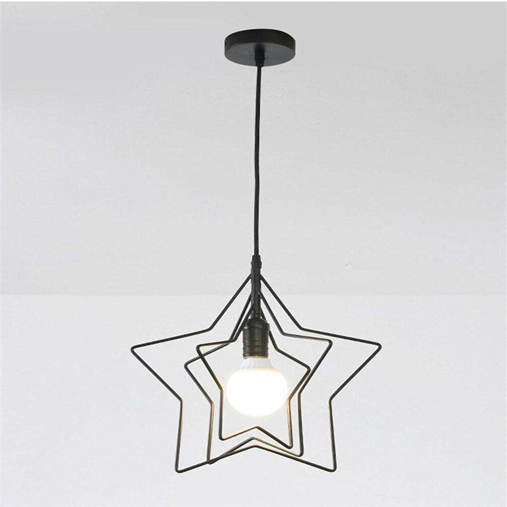 Multi Star Shaped Modern Pendant Lighting Metal Pendant Lighting