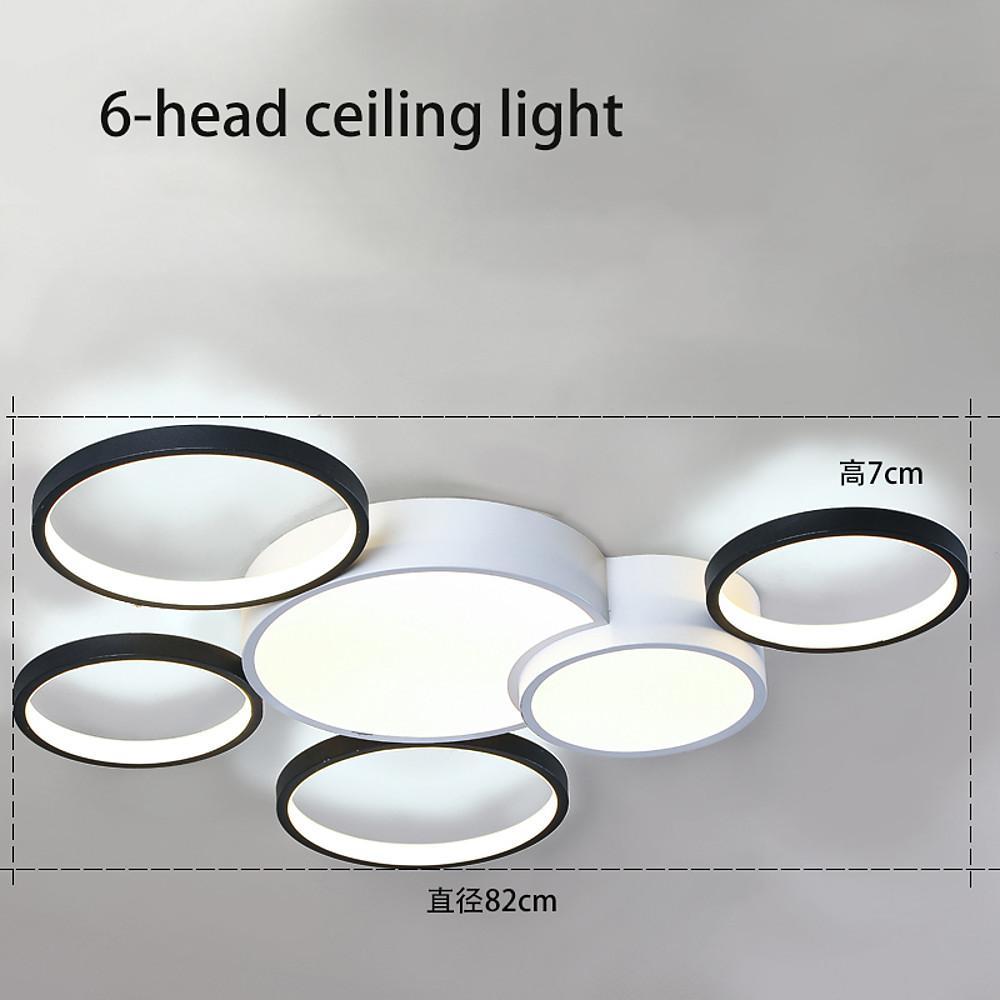 Multiple Circles LED Nordic Ceiling Lights Flush Mount Lighting