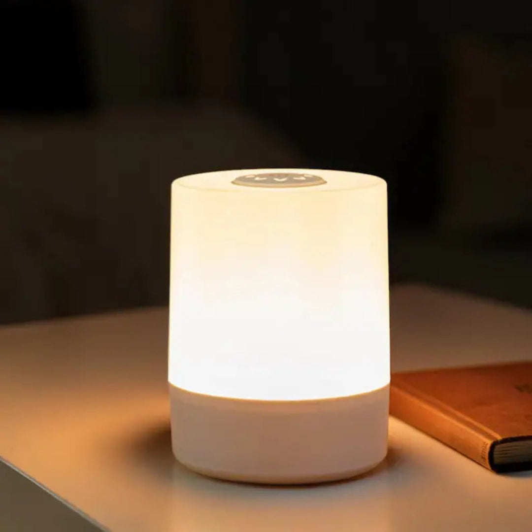 LED Touch Glow Night Light with Remote, Dimmable Bedside Lamp, Timer Table Light, Baby Room Night Light