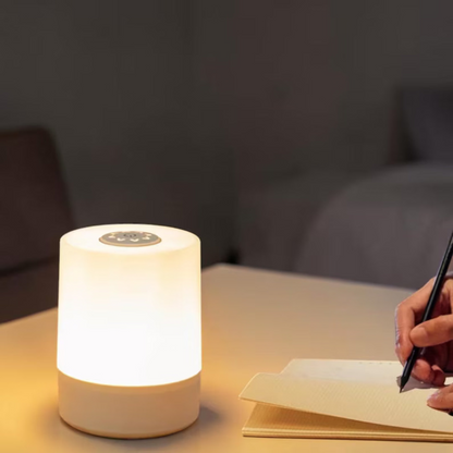 LED Touch Glow Night Light with Remote, Dimmable Bedside Lamp, Timer Table Light, Baby Room Night Light